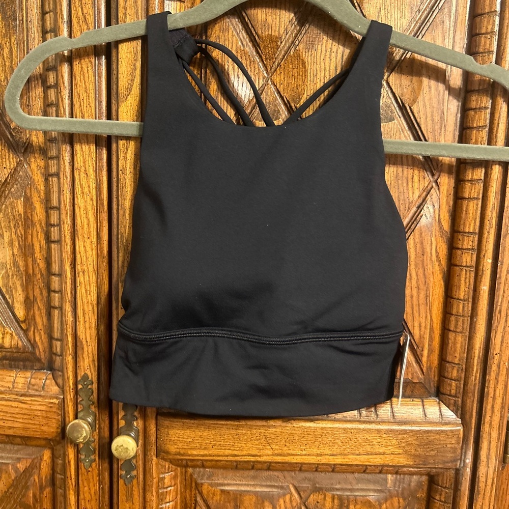 Lululemon Athletica Black Free to Be Bra